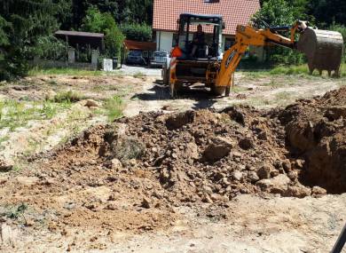 Sobótka - Płyta fundamentowa